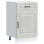 Mueble bajo de cocina Kalmar madera de ingeniería gris hormigón de , Armarios de cocina - Ref: Foro24-853481, Precio: 92,02 €...