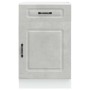 Mueble bajo de cocina Kalmar madera de ingeniería gris hormigón de , Armarios de cocina - Ref: Foro24-853481, Precio: 92,02 €...