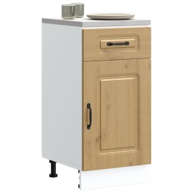 Mueble bajo de cocina Kalmar roble artesanal madera ingeniería de , Armarios de cocina - Ref: Foro24-853476, Precio: 83,76 €,...