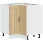 Mueble de cocina esquina Kalmar madera ingeniería roble sonoma de , Armarios de cocina - Ref: Foro24-853510, Precio: 110,57 €...