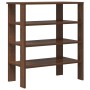 Mueble zapatero madera de ingeniería marrón roble 61x32x70 cm de , Zapateros y organizadores de calzado - Ref: Foro24-859848,...