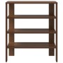 Mueble zapatero madera de ingeniería marrón roble 61x32x70 cm de , Zapateros y organizadores de calzado - Ref: Foro24-859848,...