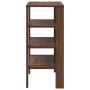 Mueble zapatero madera de ingeniería marrón roble 61x32x70 cm de , Zapateros y organizadores de calzado - Ref: Foro24-859848,...