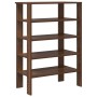 Zapatero madera contrachapada roble marrón 61x32x87,5 cm de , Zapateros y organizadores de calzado - Ref: Foro24-859857, Prec...