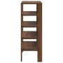 Zapatero madera contrachapada roble marrón 61x32x87,5 cm de , Zapateros y organizadores de calzado - Ref: Foro24-859857, Prec...