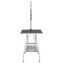 Mesa de aseo ajustable para perros con 2 lazos y cesta de vidaXL, Productos de higiene para mascotas - Ref: Foro24-171068, Pr...