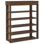 Mueble zapatero madera de ingeniería marrón roble 80x30x98 cm de , Zapateros y organizadores de calzado - Ref: Foro24-859938,...