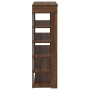 Mueble zapatero madera de ingeniería marrón roble 80x30x98 cm de , Zapateros y organizadores de calzado - Ref: Foro24-859938,...