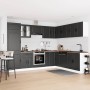 Mueble de cocina Porto negra 14 piezas madera contrachapada de , Armarios de cocina - Ref: Foro24-3314992, Precio: 1,00 €, De...