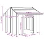 Caseta para perros con techo acero galvanizado 85x107x81 cm de , Casetas para perros - Ref: Foro24-4100913, Precio: 127,35 €,...