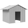 Caseta para perros con techo acero galvanizado 131x101x102 cm de , Casetas para perros - Ref: Foro24-4100918, Precio: 106,73 ...