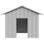 Caseta para perros con techo acero galvanizado 131x101x102 cm de , Casetas para perros - Ref: Foro24-4100918, Precio: 106,73 ...