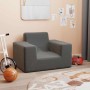 Sofá para niños felpa suave gris antracita de , Mobiliario para bebés y niños pequeños - Ref: Foro24-4104774, Precio: 31,68 €...