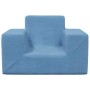Sofá para niños felpa suave azul de , Mobiliario para bebés y niños pequeños - Ref: Foro24-4104776, Precio: 29,79 €, Descuent...