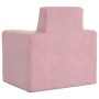 Sofá para niños felpa suave rosa de , Mobiliario para bebés y niños pequeños - Ref: Foro24-4104795, Precio: 33,41 €, Descuent...