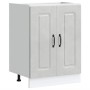 Mueble bajo para fregadero Kalmar gris hormigón 60x46x81,5 cm de , Armarios de cocina - Ref: Foro24-853441, Precio: 72,91 €, ...