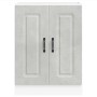 Mueble bajo para fregadero Kalmar gris hormigón 60x46x81,5 cm de , Armarios de cocina - Ref: Foro24-853441, Precio: 72,91 €, ...