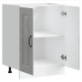 Mueble bajo para fregadero Kalmar gris hormigón 60x46x81,5 cm de , Armarios de cocina - Ref: Foro24-853441, Precio: 72,91 €, ...