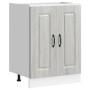 Mueble bajo para fregadero Kalmar gris sonoma 60x46x81,5 cm de , Armarios de cocina - Ref: Foro24-853443, Precio: 80,34 €, De...