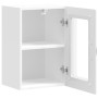 Armario pared cocina puerta de cristal Kalmar blanca de , Armarios de cocina - Ref: Foro24-853527, Precio: 57,81 €, Descuento: %