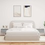 Mesitas de noche de pared con luces LED 2 unidades gris Sonoma de , Muebles TV - Ref: Foro24-860222, Precio: 94,57 €, Descuen...