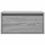Mesitas de noche de pared con luces LED 2 unidades gris Sonoma de , Muebles TV - Ref: Foro24-860222, Precio: 94,57 €, Descuen...