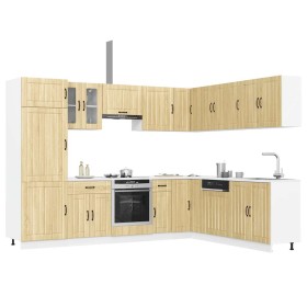 Mueble cocina Lucca roble sonoma 14 pzas madera contrachapada de , Armarios de cocina - Ref: Foro24-3314984, Precio: 1,00 €, ...