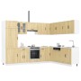 Mueble cocina Lucca roble sonoma 14 pzas madera contrachapada de , Armarios de cocina - Ref: Foro24-3314984, Precio: 1,00 €, ...
