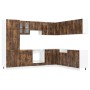 Mueble cocina Lucca roble ahumado 14 pzas madera contrachapada de , Armarios de cocina - Ref: Foro24-3314986, Precio: 1,00 €,...