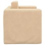 Sofá cama infantil felpa suave color crema de , Mobiliario para bebés y niños pequeños - Ref: Foro24-4104805, Precio: 36,84 €...