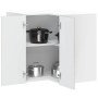 Armario de cocina de esquina de pared Kalmar gris hormigón de , Armarios de cocina - Ref: Foro24-853621, Precio: 82,35 €, Des...