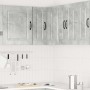 Armario de cocina de esquina de pared Kalmar gris hormigón de , Armarios de cocina - Ref: Foro24-853621, Precio: 82,35 €, Des...