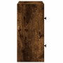 Estantería de madera de ingeniería roble ahumado 40x24x52 cm de , Librerías y estanterías - Ref: Foro24-860359, Precio: 39,98...