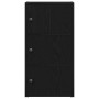 Librería de madera contrachapada roble negro 40x24x77 cm de , Librerías y estanterías - Ref: Foro24-860365, Precio: 54,52 €, ...