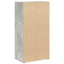 Estantería de madera de ingeniería gris hormigón 40x24x77 cm de , Librerías y estanterías - Ref: Foro24-860367, Precio: 53,75...