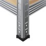 Estantes de almacenamiento de 4 capas 4 uds de , Estanterías industriales - Ref: Foro24-3307579, Precio: 116,67 €, Descuento: %