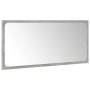 Set muebles de baño 2 piezas madera contrachapada gris hormigón de , Muebles de baño - Ref: Foro24-3324912, Precio: 216,17 €,...