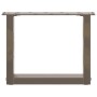 Patas de mesa centro forma U 2uds acero natural 40x(30-31) cm de , Patas para mesas - Ref: Foro24-4013135, Precio: 48,40 €, D...