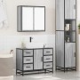 Set de muebles de baño 2 pzas madera contrachapada gris sonoma de , Muebles de baño - Ref: Foro24-3300903, Precio: 210,49 €, ...