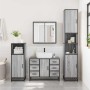 Set de muebles de baño 2 pzas madera contrachapada gris sonoma de , Muebles de baño - Ref: Foro24-3300903, Precio: 210,49 €, ...