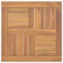 Tablero de mesa cuadrado madera maciza de teca 50x50x2,5 cm de vidaXL, Tableros para mesas - Ref: Foro24-316156, Precio: 63,7...