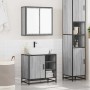 Set de muebles de baño 2 pzas madera contrachapada gris sonoma de , Muebles de baño - Ref: Foro24-3300908, Precio: 158,00 €, ...