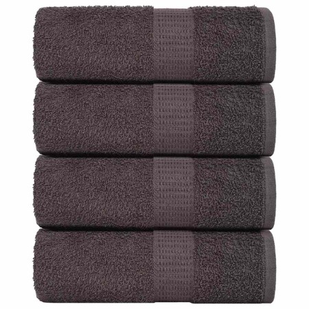 Toallas de jabón 4 uds antracita 30x30 cm 360 gsm 100% algodón de , Toallas - Ref: Foro24-136674, Precio: 15,39 €, Descuento: %