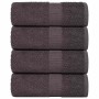 Toallas de jabón 4 uds antracita 30x30 cm 360 gsm 100% algodón de , Toallas - Ref: Foro24-136674, Precio: 15,39 €, Descuento: %