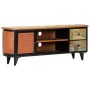 Mueble para TV de madera maciza reciclada 120x30x45 cm en Muebles TV | Comprar online en Foru.es