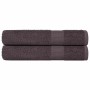 Toallas 2 uds 100% algodón antracita 100x200 cm 600 gsm de , Toallas - Ref: Foro24-136697, Precio: 41,14 €, Descuento: %