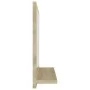 Espejo de baño madera contrachapada color roble 40x10,5x37 cm de vidaXL, Tocadores de baño - Ref: Foro24-804556, Precio: 25,7...