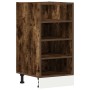 Armario de horno madera ingeniería roble ahumado 40x44,5x81,5cm de , Armarios de cocina - Ref: Foro24-854206, Precio: 62,29 €...