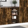 Armario de horno madera ingeniería roble ahumado 40x44,5x81,5cm de , Armarios de cocina - Ref: Foro24-854206, Precio: 62,29 €...