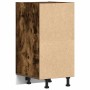 Armario de horno madera ingeniería roble ahumado 40x44,5x81,5cm de , Armarios de cocina - Ref: Foro24-854206, Precio: 62,29 €...